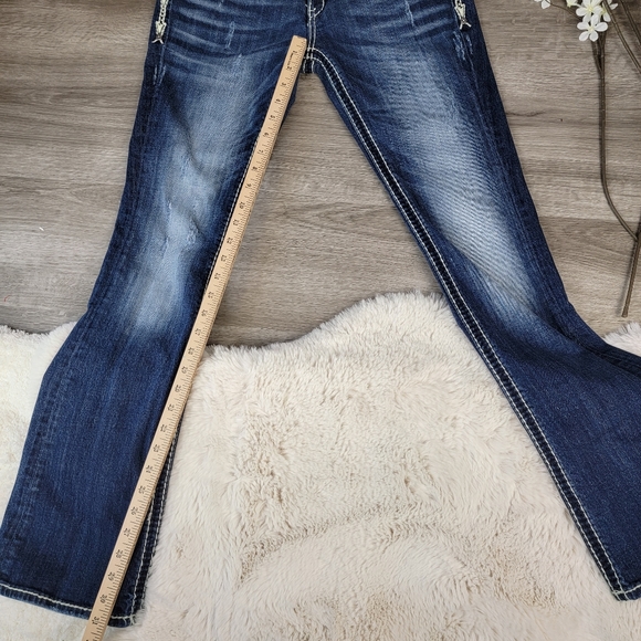 STUDIO 5 Boot Cut Jeans with Embellishments - Picture 7 of 16